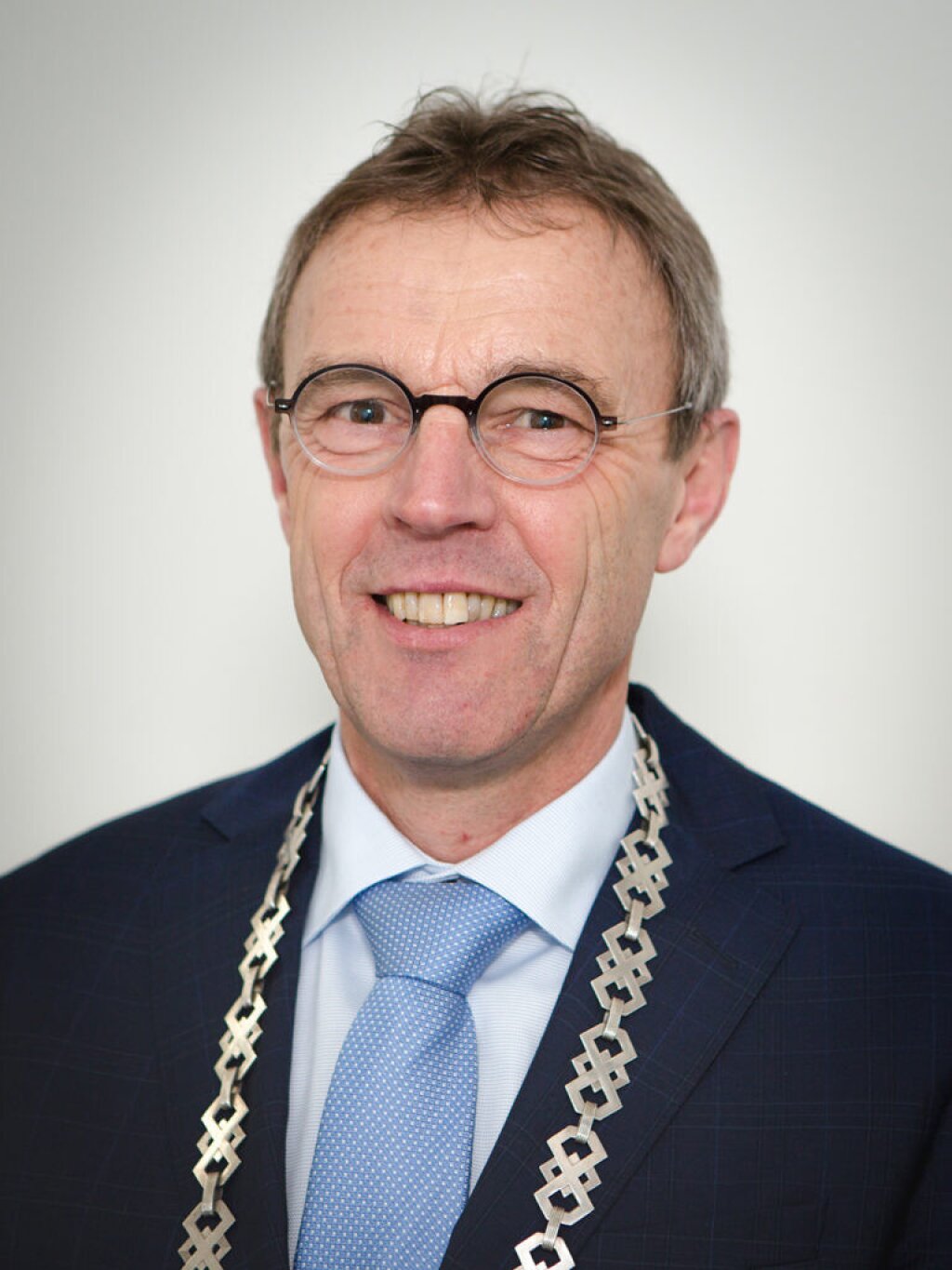 Portret van Burgemeester Henk Jan Bolding.